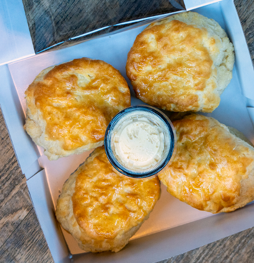 Take Home Fresh-Baked Biscuits - Box of 4