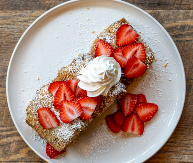 Crispy Bread Pudding French Toast