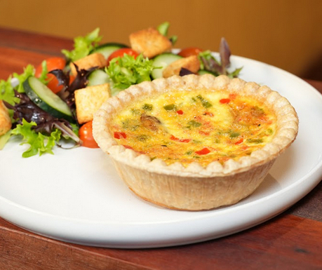 GARDEN VEGETABLE QUICHE